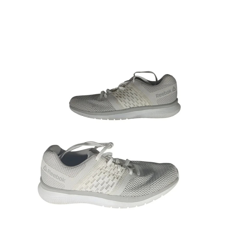 Reebok Astroride Run Edge 8.5 White Grey Running Sneakers CN2031 Athleisure